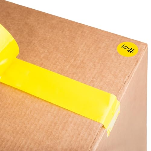 ChromaLabel Yellow Dot Stickers, 3/4 Inch, 1008/Pack - color: Yellow