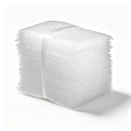 6x8Inch Bubble Out Bags 50pcs, Double Walled Cushioning Pouches Bag - size: 6x8Inch(50Pack)