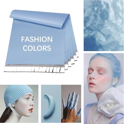 Metronic Poly Mailers 14.5x19 70,000 Pack Large Shipping Bags for Clothing Mailing Bags with Strong Self-sealing Adhesive Waterproof and Tear-Proof Shipping Bags Bulk in Blue - color: Blue, size: 14.5x19 70,000PC