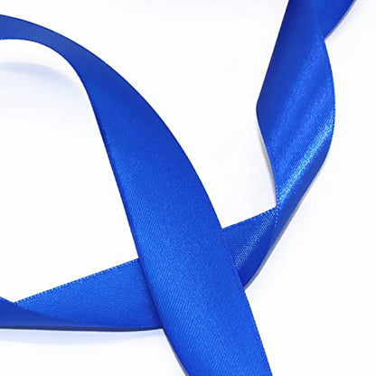 Blue Satin Ribbon 1.5 Inch for Gift Wrapping, 50 Yards in Length - color: Sapphire Blue, size: 1.5"