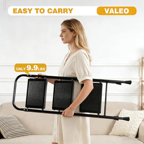 Valeo 3 Step Ladder, Folding Step Stool with Wide Anti-Slip Pedal - style: 3 Step