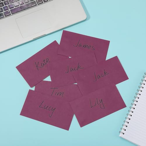 Mr. Pen- 100 Purple Cash Envelopes, 6.5" x 3.5", Money Saving Challenge - color: Purple, size: 100 Pack