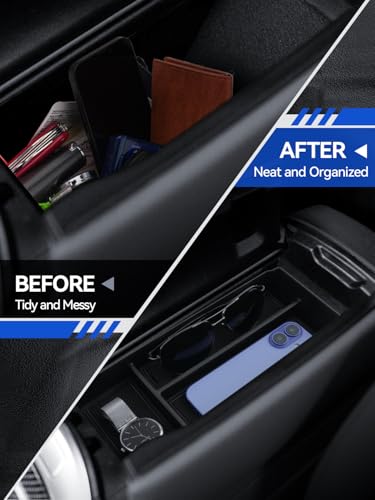 for Benz G-Class Center Console Organizer Benz G-Class G500/G350/W463/W464 2018-2024 Accessories Armrest Tray Middle Storage Box Insert Container Durable ABS Plastic - size: for 2018-2024 Mercedes Benz G-Class