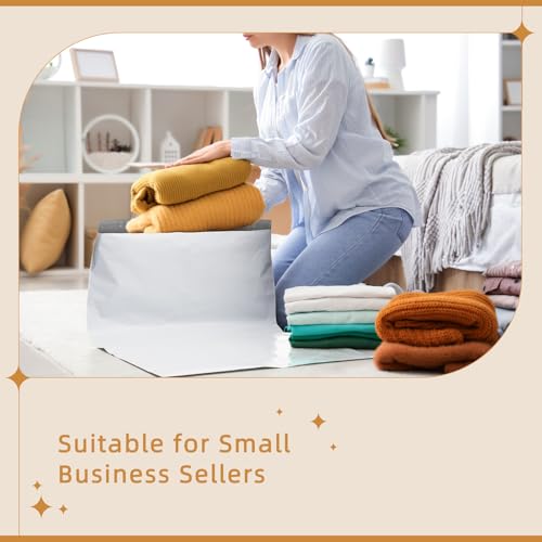 Fuxury Extra Large Poly Mailers 24x36" 25Pcs, XXL Jumbo Shipping Bags,White - color: White, size: 24x36" 25pcs
