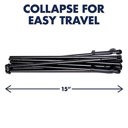 Quartet Easel Stand 63" High Adjustable Telescoping Tripod Display for Office School and Home, Lightweight, Black (29E) (Pack of 12) - size: 1 Count (Pack of 12)