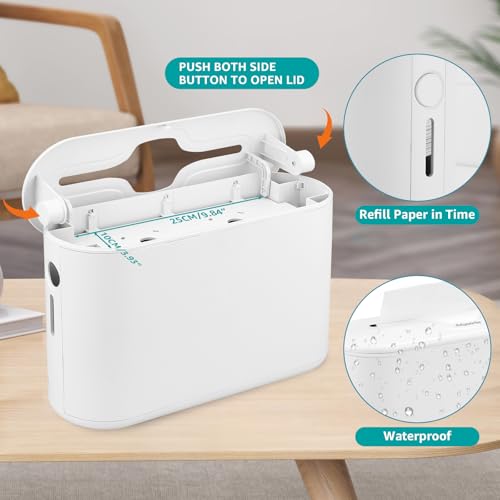 Multifold Paper Towel Dispenser Countertop, White - color: White