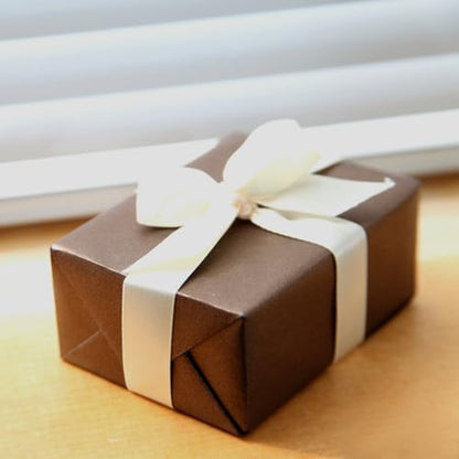 Vanhench 36" x 2400" (200') Coffee Brown Wrapping Paper Kraft Paper Roll - color: Coffee Brown, size: 36" X 200'
