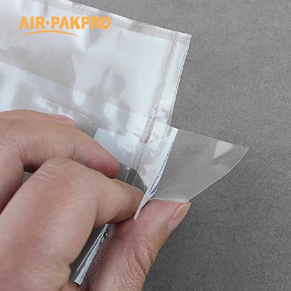 100 Pack,Free Hand Pump AIR PAKPRO 3.5x5.9inch Clear Plastic Inflatable Air Packaging Bags Air Pillows Air Cushions Buffer Bags Void Fill Cushioning for Shipping and Packaging,VFC0915 - color: 3.5x5.9inch
