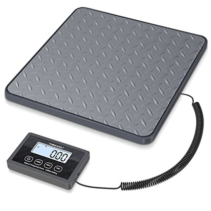 THINKSCALE Shipping Scale, 440 lb x 1 oz Digital Postal Scale, Hold & Tare