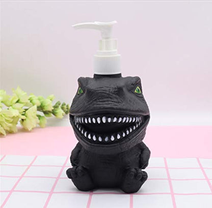Dinosaur Panda Frog Cute Cartoon Hand Soap Pump Lotion, Hand Soap, Shampoo, Shower Gel Dispenser, Suitable for Bathrooms, Kitchen Countertops, Bathroom Accessories, Baby Nursery (Dinosaur) - color: Dinosaur