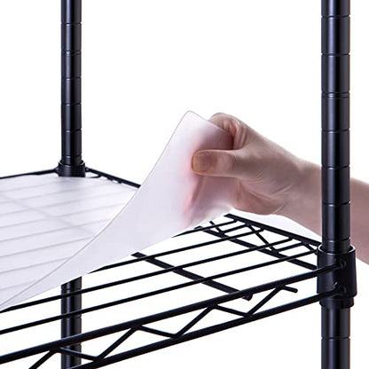 Poofzy Wire Shelf Liner 14" x 30", Set of 4 Clear - color: Clear, size: 14"x30" 4pcs