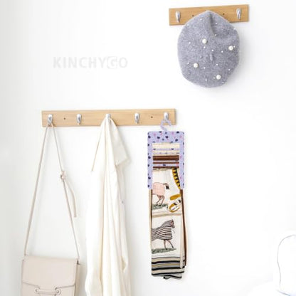 Sublimation Blank Acrylic Tie Hanger 12 Slot Belt Scarf Organizer