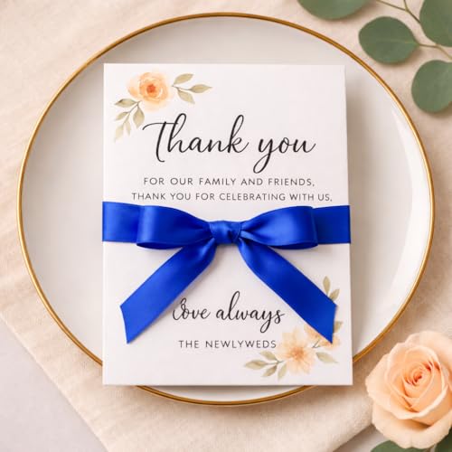 Royal Blue Satin Ribbon Roll 1-1/2 Inch x 36 Yards for Wreaths & DIY Crafts - color: Royal Blue