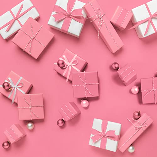 NEBURORA 120 Sheets Pink Tissue Paper Wedding Gift Wrap Paper - color: Pink