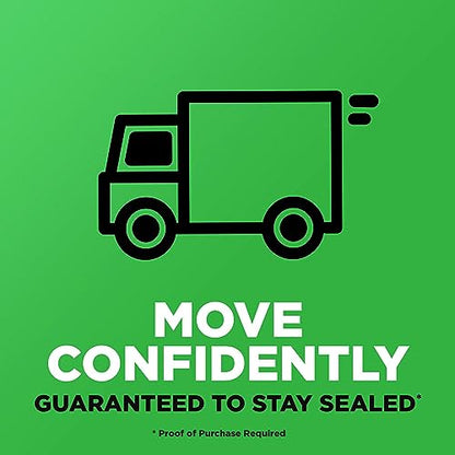 Scotch Tough Grip Moving Packing Tape, Clear, Moving Tape that Secures Boxes up to 80 Pounds, Moving Supplies, 1.88 in. x 54.6 yd., 1 Tape Roll (Pack of 2) - size: 1 Roll (Pack of 2)