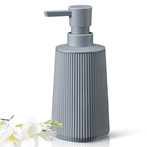 Gray Hand Soap Dispenser for Bathroom and Kitchen - color: Gray