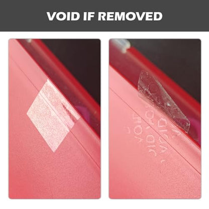 320pcsTransparent Security Warranty Void Stickers Crystal Clear Tamper evident Label Sealing Sticker Package Seal Self Adhesive Blank Tamper Proof Labels Sticker(0.79x1.26inch)