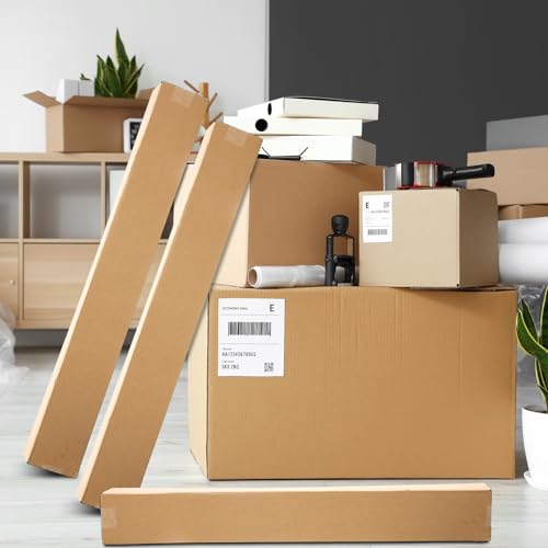 Qilery 10 Pcs 6 x 6 x 48 Inch Golf Club Shipping Boxes 6L x 6W x 48H Tall Corrugated Boxes Cardboard Long Golf Storage Box for Shipping, Packaging, Moving, Mailing, Home or Business - size: 6 x 6 x 48 in