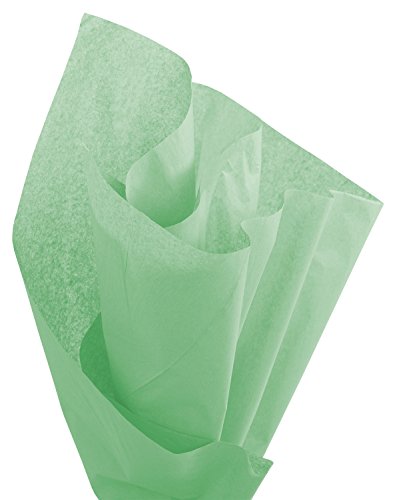 Brand New Tissue Paper Pack, 48 Sheets, 20" x 30", Cedar Green - color: Cedar Green