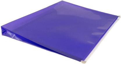 JAM PAPER Plastic Envelopes with Zip Closure - Letter Booklet - 9 3/4 x 13 - Purple - 3/Pack - color: Purple, size: Letter Size - 3 Pack