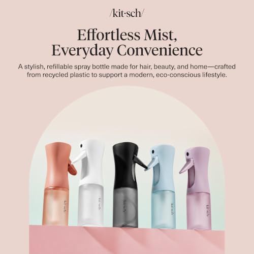 Kitsch Continuous Spray Bottle for Hair – Haze Blue, 150ml - color: Haze Blue