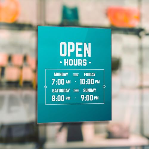 5x7 Acrylic Sign Holder Wall Mount 6 Pack - Clear Vertical Document Frame