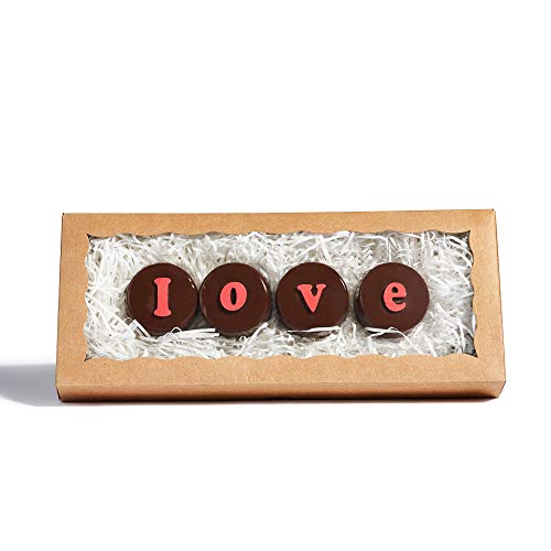 24PCS 12 x 5 x 1.5 inches Auto-Popup One Piece Premium Cookies Boxes, Kraft Brown Macaron Boxes Packaing, Bakery Box for Holiday Cookie Gift Sets - color: Kraft Brown