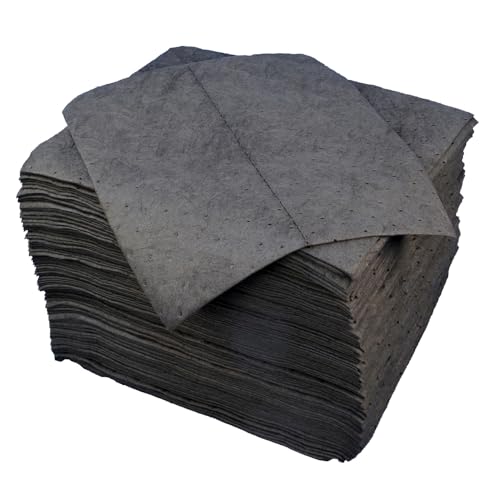 Universal All Purpose Light Weight Dimpled Spill Absorbent Pads, 15" x 18", Pack of 50