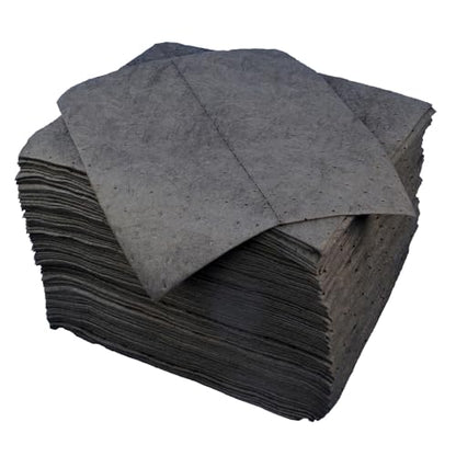 Universal All Purpose Light Weight Dimpled Spill Absorbent Pads, 15" x 18", Pack of 50