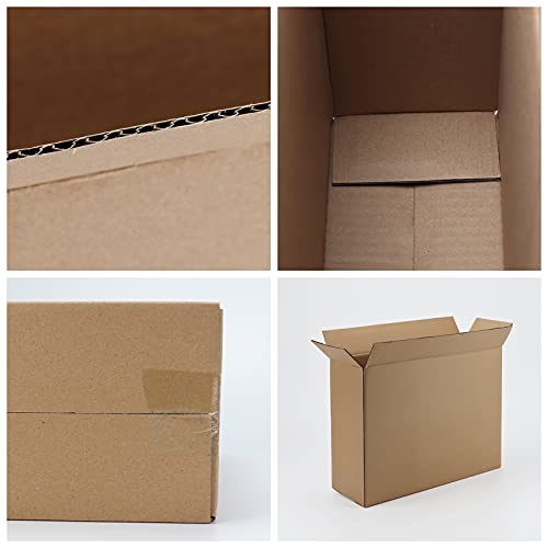 CRUGLA Shipping Boxes 12x9x4, Cardboard Shipping Mailing Box for Packaging, 25 Packs - size: 12x9x4 Inch 25 Pack