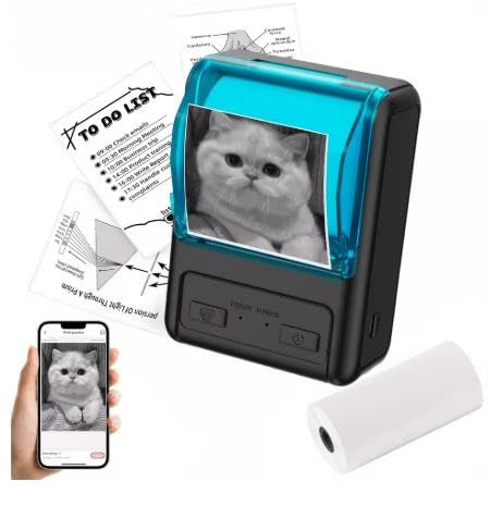 NOT for iphone/ipod/tablet/ipad/MAC,Bluetooth Receipt Printer, 58mm Mini Wireless POS Thermal Printer for Restaurant sales retail,portable pocket bill ticket receipt printer,only fit android/Windows