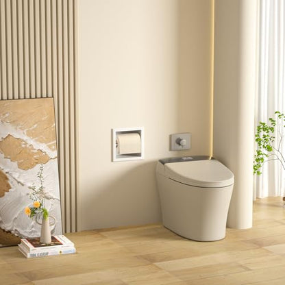 Toilet Paper Holder for Bathroom Renovation - color: White