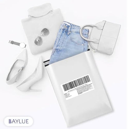 Poly Mailers 9x12, Self Seal Shipping & Mailing Bags, 1000 Pack Bulk - color: White, size: 9"x12" / 1000 Pack