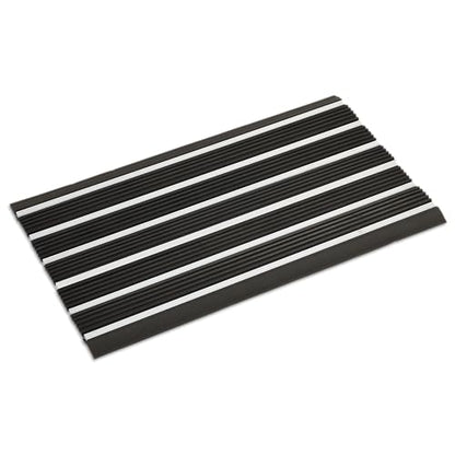 Ecomills Alumat Aluminum Doormat, 17.3" x 27.5", Black - size: 1'5" x 2'4" (Rectangular)