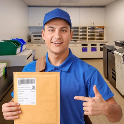 Kraft bubble mailers, Self seal shipping envelopes pack- 100, #4-9.5" x 14.5", Bulk padded self seal, Padded mailing, Yellow padded mailers - size: #4 - 9.5" x 14.5"