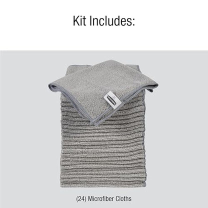 Rubbermaid Microfiber Cloth Towels 14"x14" Non-Scratch Reusable/Washable for Cleaning/Wiping/Polishing for Home/Kitchen/Car, (Pack of 288) - size: 288-Pack