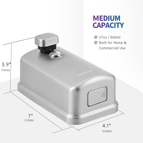 Commercial Soap Dispenser Wall Mount Bathroom, 27 fl.oz. - size: 27 fl.oz.