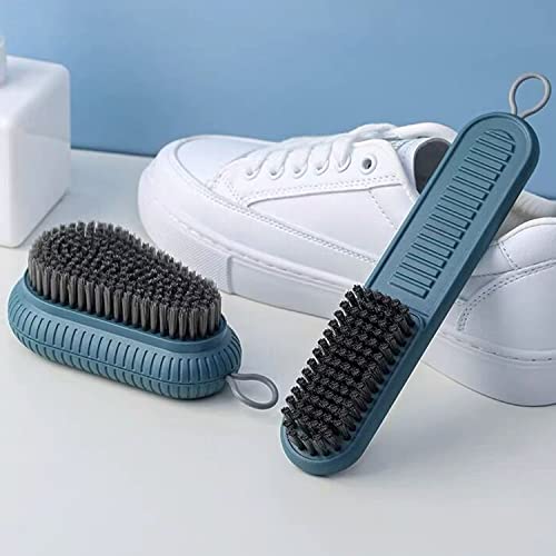 Cleaning Brush Soft Bristle Brush Laundry Scrub Brush Clothes & Shoes Brush - color: Pink