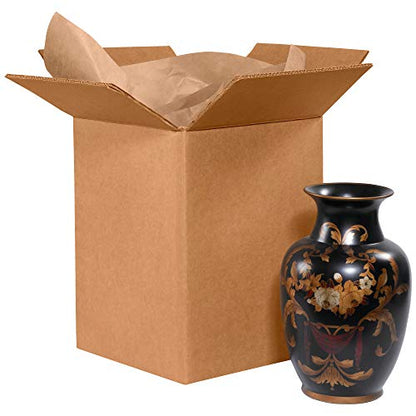 Box USA Kraft Brown Paper Roll, 40#, 12"x 900', 100% Recycled Paper, Ideal for Shipping, Packing, Moving, Gift Wrapping, Craft, Dunnage and Parcel (Pack of 2) - size: 12" x 900' (Pack of 2)