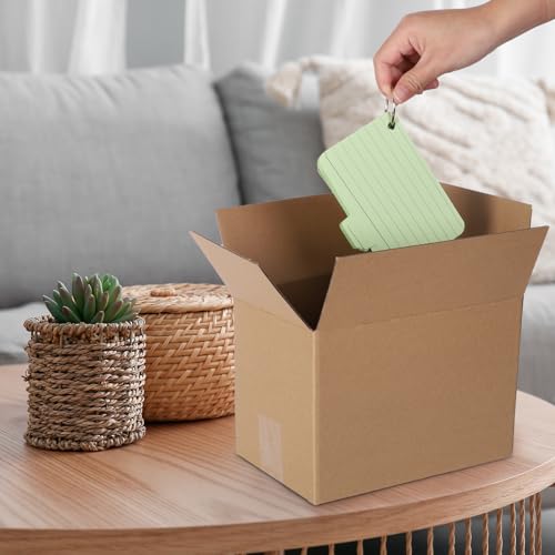 zmybcpack 40 pack 8x6x6 inch Cardboard Box Mailers, Corrugated Shipping Box - size: 40 pack 8"x6"x6"