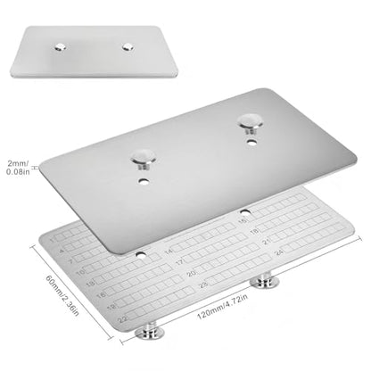 Crypto Seed Phrase Plate Kit - style: Titanium – Kit