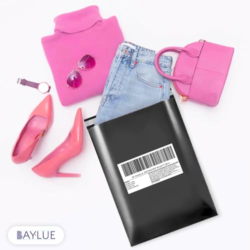 Black Poly Mailers 19x24, Self Seal Shipping & Mailing Bags, 100 Pack Bulk - color: Black, size: 19x24/ 100 Pack