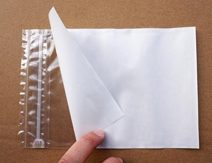 BEUYI Premium 6.7'' x 10'' Resealable Adhesive Shipping Label/documents Pouches (400 Pack) - size: 6.7''x10'' - 400 pack Resealable