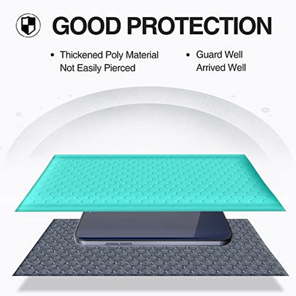 UCGOU Bubble Mailers 8.5x12" 40 Pack Usable Size 8.5x11" Teal Shipping Bag - color: Teal, size: 8.5x12" 40PC