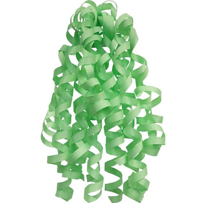 Jillson Roberts Curlie Gift Bows, Gift Wrap Accessory, Mint Green Grosgrain, 12 Count - color: Mint Green