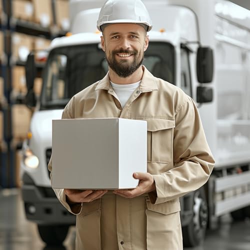Hoikwo 8x8x8 White Shipping Boxes Set of 25 - color: White, size: 8x8x8-25 Boxes