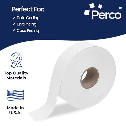 Pricing Labels for Monarch 1153 White - 96,000 Labels w/ 96 Rolls Value Pack, 16 Sleeves - Made in USA - color: White, size: 16 Sleeves