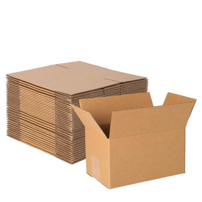 zmybcpack 40 pack 7x5x4 inch Cardboard Box Mailers, Kraft Shipping Boxes - size: 40 pack 7"x5"x4"