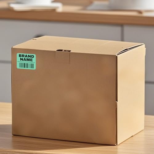 Direct Thermal Labels Green 1.57×1.18 Inch for M110 M120 M220 M221 - color: Green, size: 1.18 X 1.57 Inch