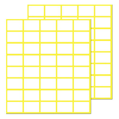 1000 Pack, 0.5" x 0.75" - White Labels Stickers for Writing, Price Stickers - size: 0.5" x 0.75" | 1000 Labels